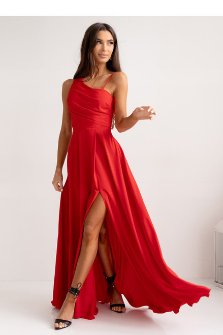red - Long dress model 208864 With You U704-208864