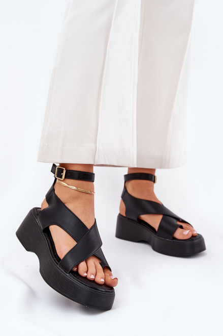 black - Sandals model 209892 Step in style U704-209892