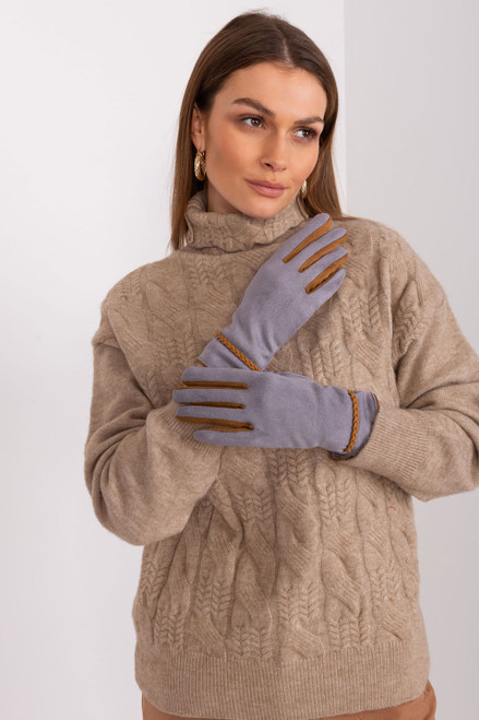 grey - Gloves model 189543 AT U704-189543