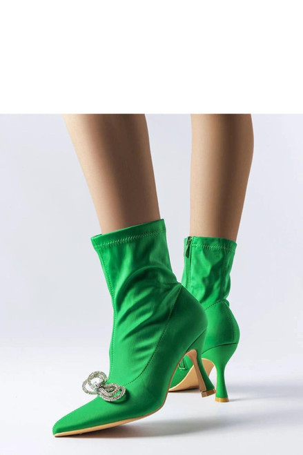 green - Heel boots model 205875 Solea U704-205875