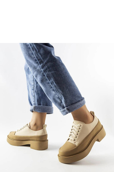 beige - Half shoes model 207044 Solea U704-207044