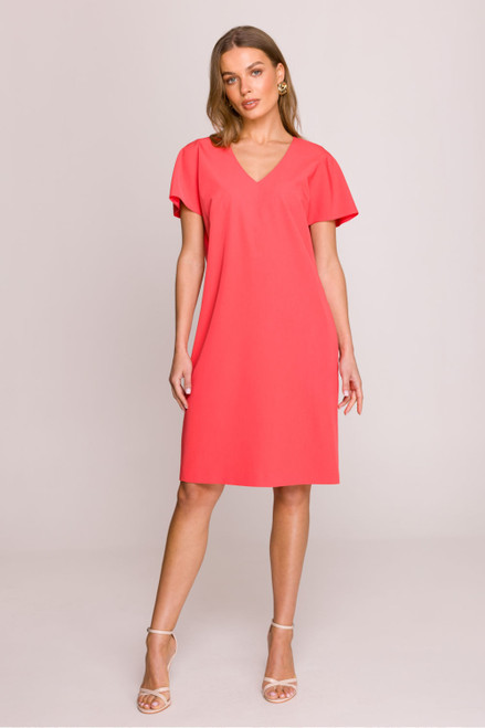 red - Daydress model 209142 Stylove U704-209142