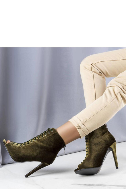 green - Heel boots model 208024 Solea U704-208024
