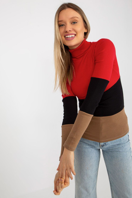 red - Turtleneck model 176800 Relevance U704-176800
