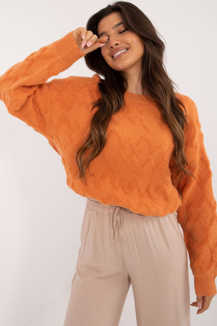 orange - Jumper model 199430 AT U704-199430