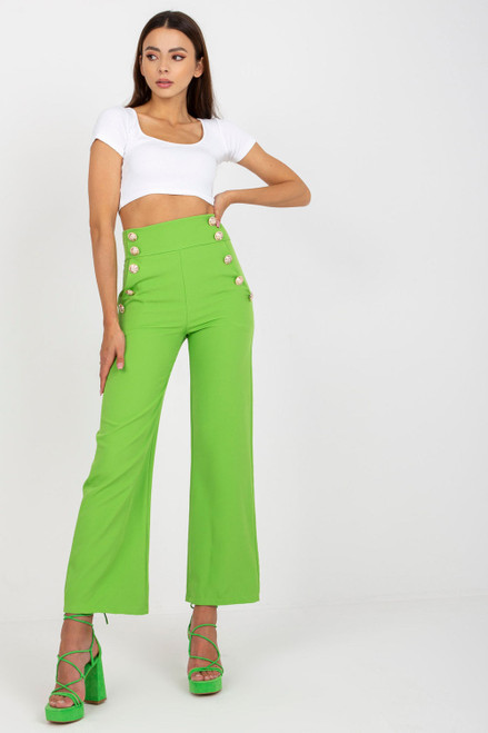 green - Women trousers model 167110 Italy Moda U704-167110
