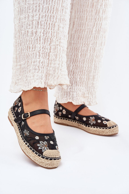 black - Espadrille model 214314 Step in style U704-214314