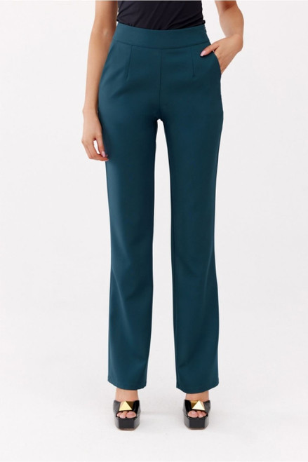 green - Women trousers model 180743 Roco Fashion U704-180743