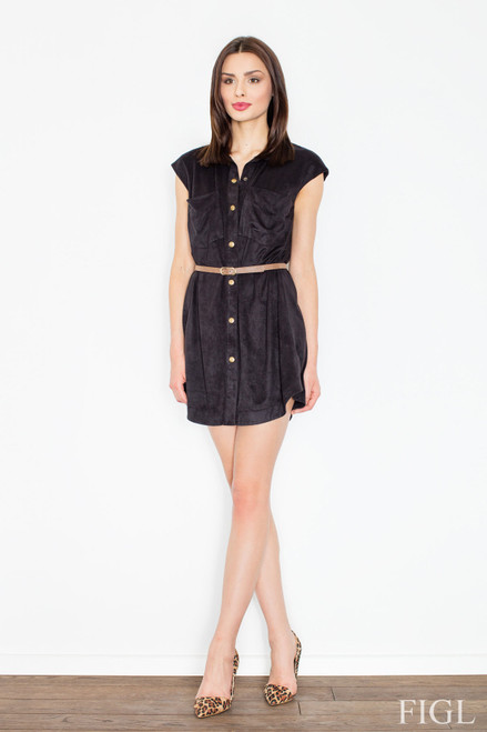 black - Daydress model 52577 Figl U704-52577