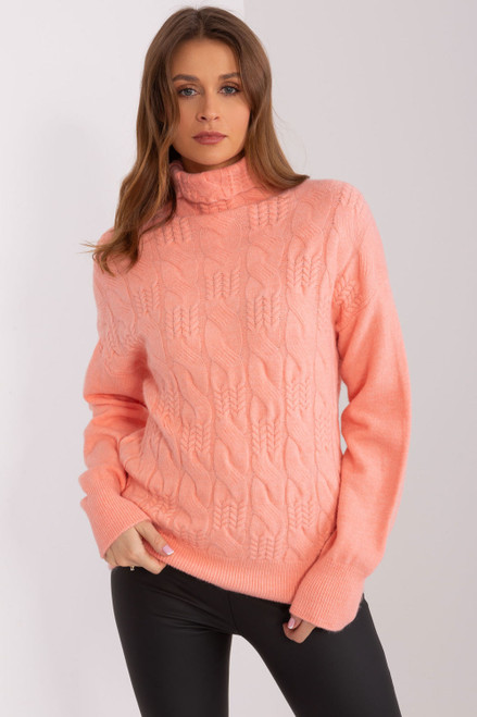 pink - Turtleneck model 189890 AT U704-189890