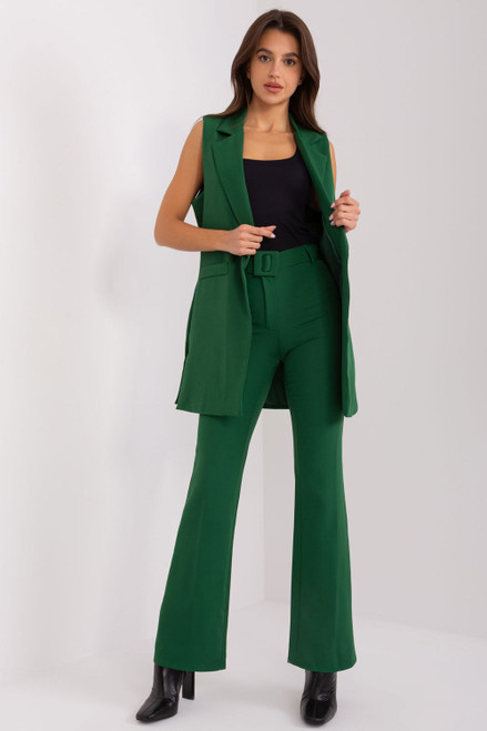 green - Women trousers model 187461 Italy Moda U704-187461
