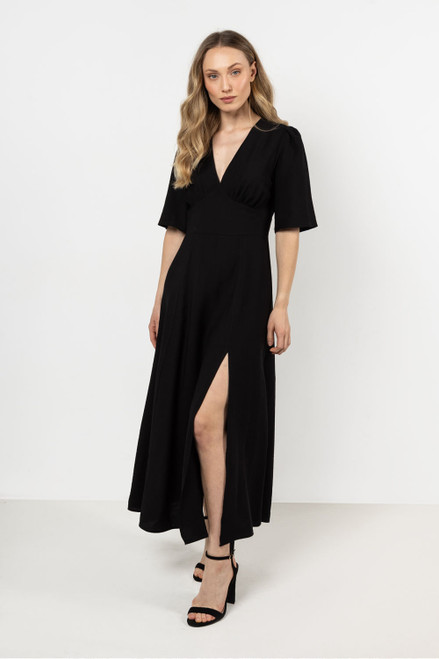 black - Daydress model 212215 awama U704-212215