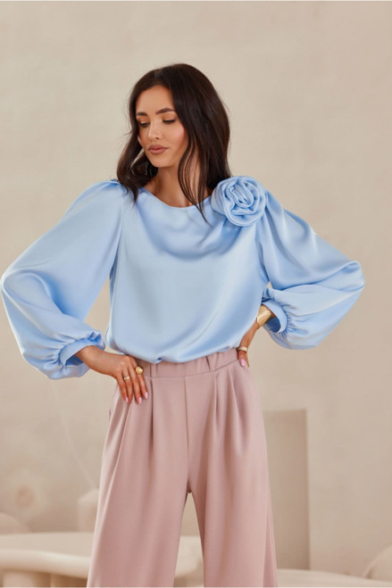 blue - Blouse model 207001 Roco Fashion U704-207001