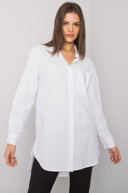 white - Long sleeve shirt model 160738 Ex Moda U704-160738