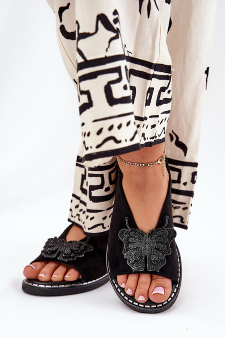 black - Sandals model 210060 Step in style U704-210060