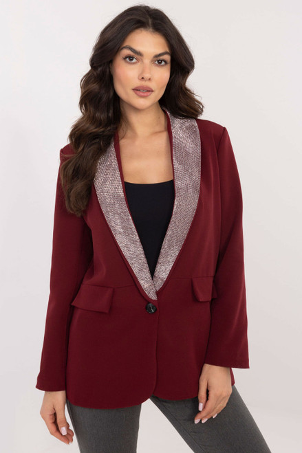 red - Jacket model 203330 Italy Moda U704-203330