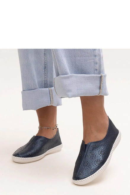 blue - Half shoes model 206454 Solea U704-206454