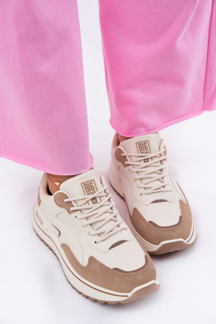 beige - Sport Shoes model 211331 Step in style U704-211331
