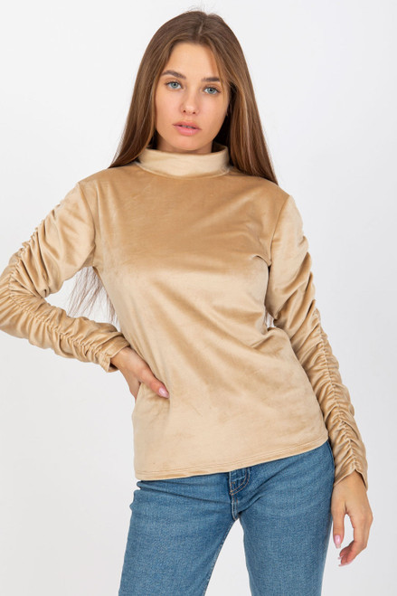 beige - Blouse model 173735 Rue Paris U704-173735