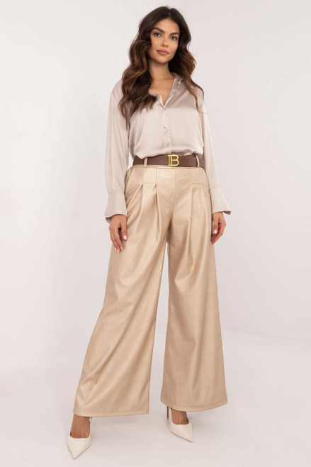 beige - Women trousers model 202894 Italy Moda U704-202894