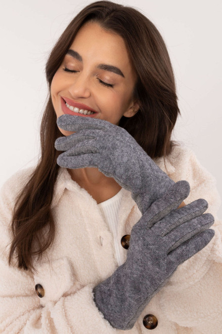 grey - Gloves model 200840 AT U704-200840