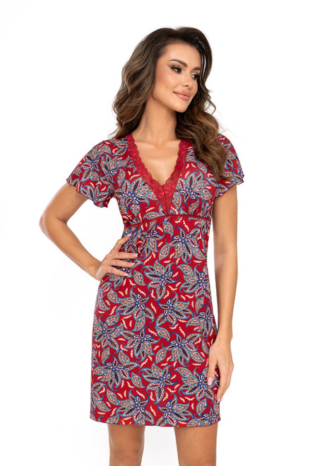 red - Nightshirt model 186787 Donna U704-186787