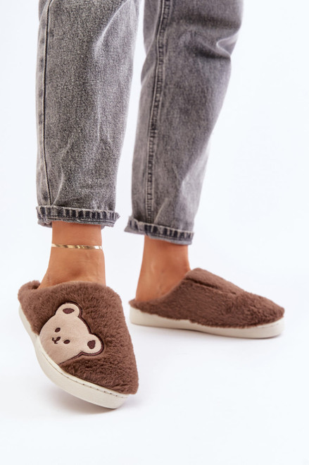 brown - Slippers model 202653 Step in style U704-202653