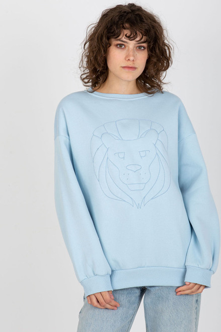blue - Sweatshirt model 174615 Ex Moda U704-174615