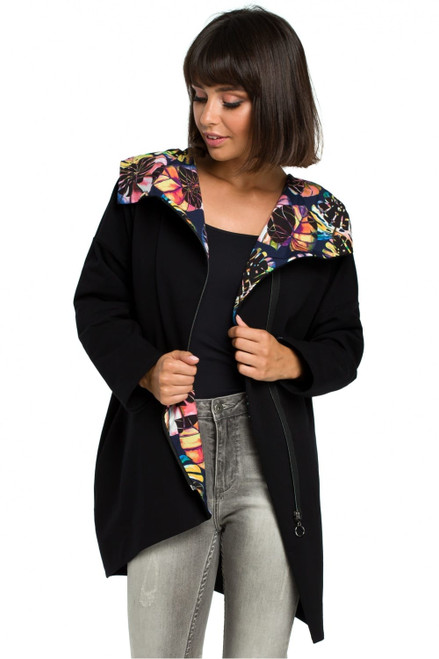 black - Sweatshirt model 121612 BeWear U704-121612