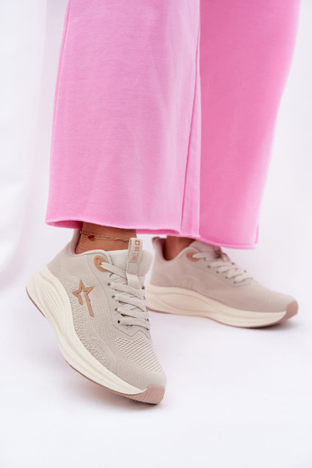 beige - Sport Shoes model 211329 Step in style U704-211329