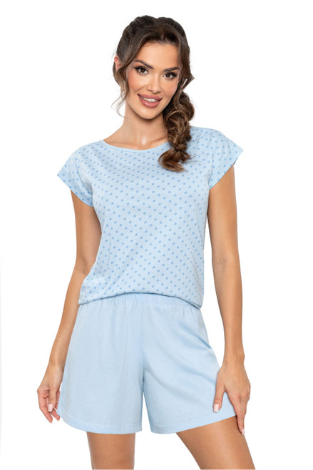 blue - Pyjama model 207598 Donna U704-207598
