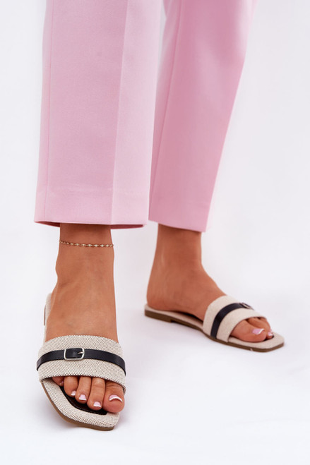 black - Flip-flops model 211700 Step in style U704-211700