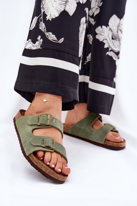 green - Flip-flops model 211683 Step in style U704-211683