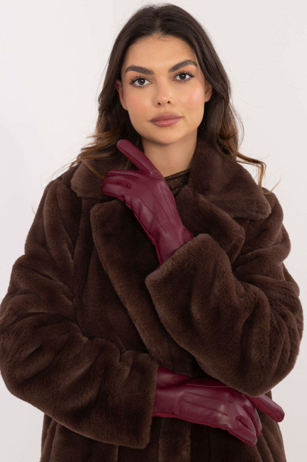 red - Gloves model 202515 AT U704-202515