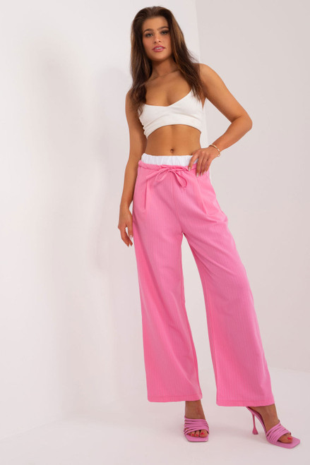 pink - Women trousers model 196169 Italy Moda U704-196169