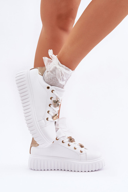 white - Sport Shoes model 206839 Step in style U704-206839
