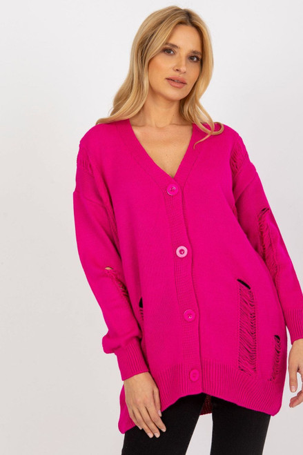pink - Cardigan model 175746 Rue Paris U704-175746