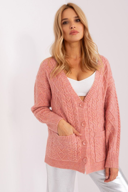 pink - Cardigan model 186745 AT U704-186745