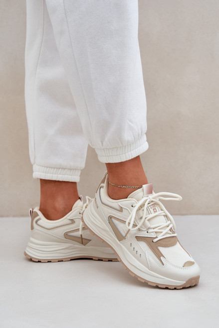 beige - Sport Shoes model 209069 Step in style U704-209069