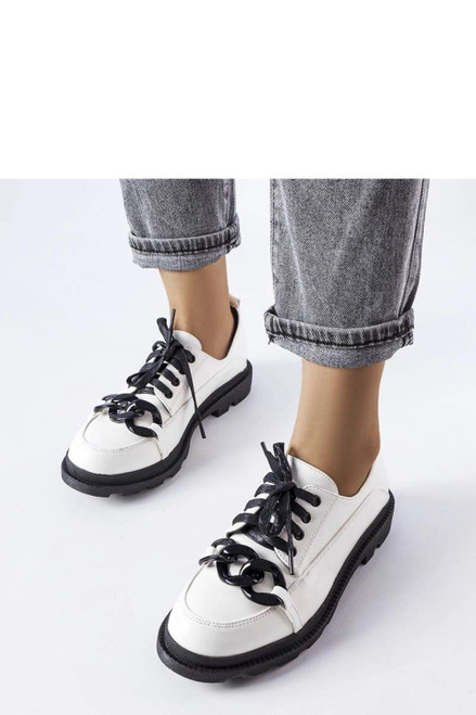 white - Half shoes model 207076 Solea U704-207076