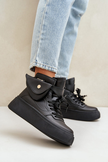 black - Sport Shoes model 206863 Step in style U704-206863