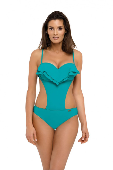 blue - Swimsuit one piece model 128599 Marko U704-128599