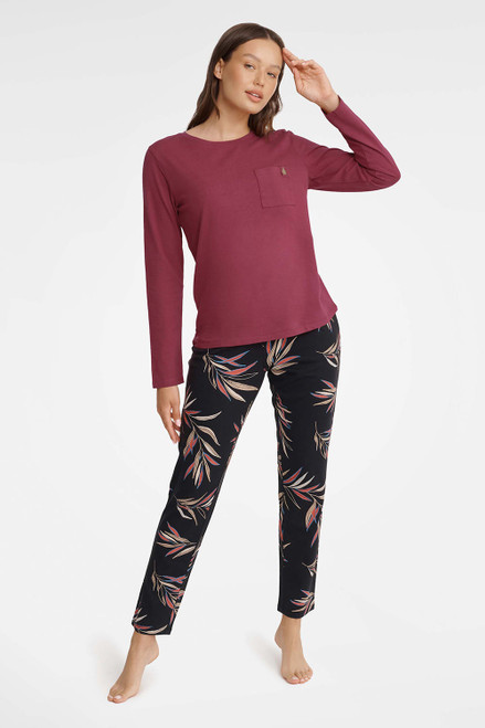 red - Pyjama model 183860 Henderson U704-183860