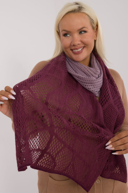 violet - Shawl model 200853 AT U704-200853