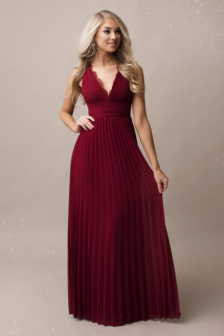 red - Long dress model 146094 YourNewStyle U704-146094