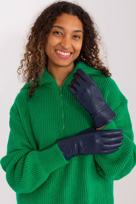 navy blue - Gloves model 191348 AT U704-191348