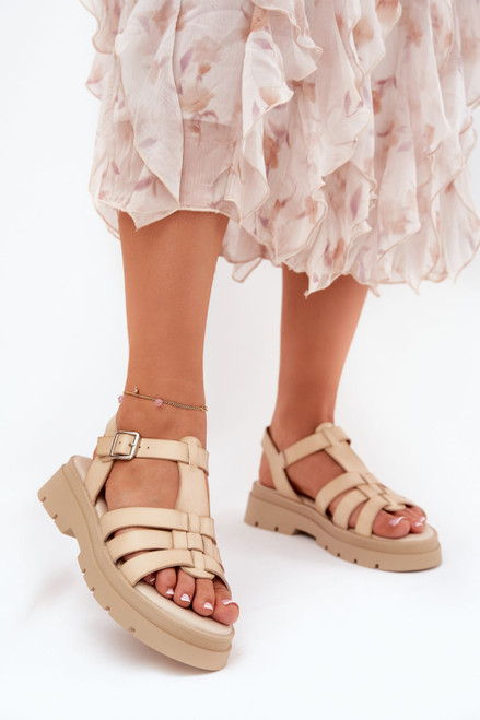 beige - Sandals model 211952 Step in style U704-211952