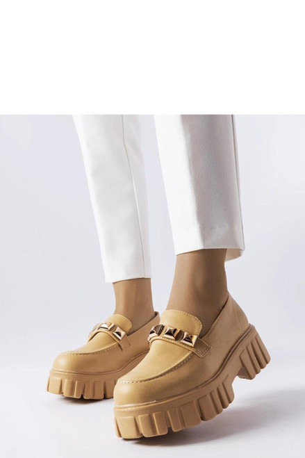 beige - Mocassin model 207648 Solea U704-207648