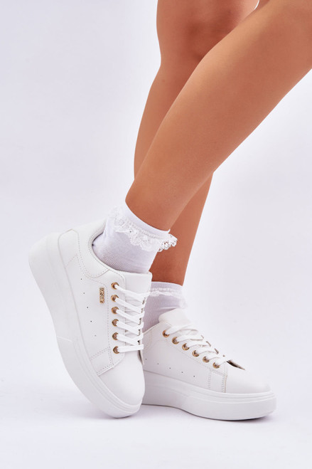 white - Sport Shoes model 206843 Step in style U704-206843