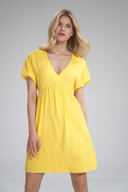 yellow - Daydress model 154657 Figl U704-154657